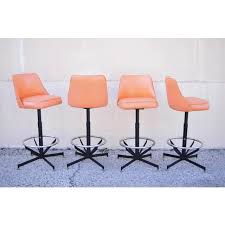Mid 20th Century Vintage Mid Century Modern Atomic Orange ...
