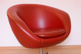 Club Armchair / Lounge Armchair / Red Armchair / 70s Armchair / Space Age / Midcentury - Etsy