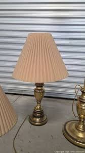 VTG Brass Floor Lamp Swivel Swing Arm Light Heavy Gold MCM ...