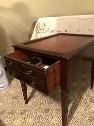 Vintage American Mahogany 1-Drawer Legged End Table or Night ...