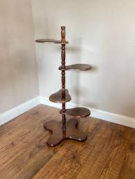 Mid-century Walnut Flower Stand, Handmade in Germany, 1960s, Good Vintage Condition, Flower Stool - Etsy