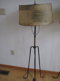 Mid-Century Parzinger Iron Floor Lamp