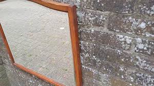 Vintage Shaped Mahogany Early 20th Century Wall Mirror - Etsy
