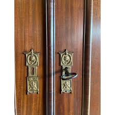 Antique Mahogany Empire Top Desk | Chairish