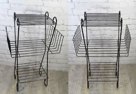 Retro MCM Metal Wire Telephone Stand | eBay