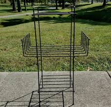 Vintage Mid Century Modern Plant Stand 3 Tier Record Holder ...