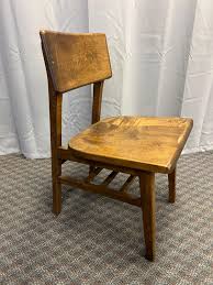 Mid Century Modern WOOD DESK CHAIR Vintage Gunlocke Office Wooden Side 50s 60s Retro Eames Era Mcm Dining Solid - Etsy