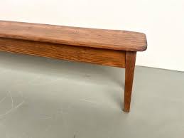 1950s french pine farmhouse bench at 1stDibs