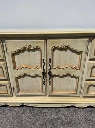 Antique Dresser Chest Media Console Vintage Regency Hollywood Bedroom Furniture French Provincial Glam Cabinet Buffet CUSTOM PAINT AVAIL