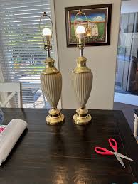 Vintage Table Lamps. Selling Both as a Set. Good Condition ...