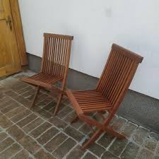 Mid-century Modern Teak Folding Chair - Indoor/outdoor ...