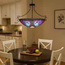 Artisan CraftedReverse Hand Painted Chandelier | Four Points