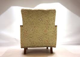 Art Deco jacquard velvet lounge chair, 1930 at 1stDibs