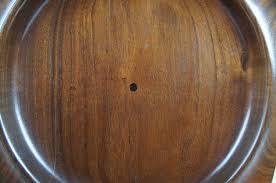 Mid Century Modern Oskar Kirsten Turned Purpleheart Wood ...