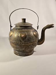 Beautiful Vintage Brass Kettle - Etsy