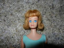 1964 VINTAGE STRAIGHT LEG BLONDE MIDGE IN OSS W/ RARE HTF PAINTED LEGS | eBay