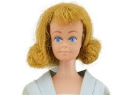 Vintage 1968 Mattel Midge Barbie Doll #860: Blonde Hair, Blue Dress - Etsy