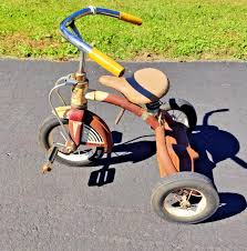 Vintage 1950s Midwest Industries Wheel Skirt Tricycle | eBay