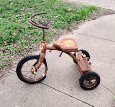 Old Heavy Metal Tricycle - Etsy