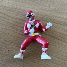 1994 Vintage Mighty Morphin Power Rangers MMPR Saban Red ...