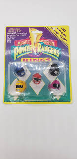 1993 Power Rangers Rings - Etsy Australia
