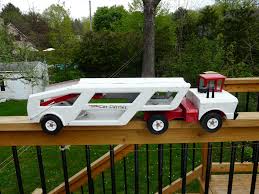 Vintage Truck TONKA Mighty Car Transporter Car Carrier - Etsy