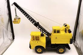 Yellow Vintage Manufacture Diecast Construction Cranes for sale | eBay