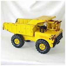Mighty Tonka Big Yellow Metal Dump Truck 1970s. For Sale at ...