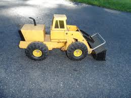 PRESSED METAL VINTAGE TONKA MIGHT LOADER ESTATE FIND | eBay