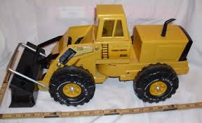 TONKA MIGHTY TONKA DIESEL POWERED FRONT LOADER XMB-975 STEEL TOY YELLOW | eBay