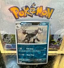 Mightyena 106/162 Reverse Holo Pokemon TCG | Mercari