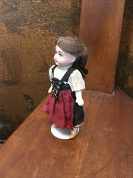 ANTIQUE MINIATURE ARMAND MARSEILLE CABINET DOLL ...