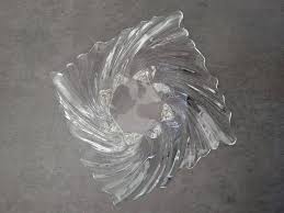 Mikasa Belle Epoque Swirl Decorative Bowl - Clear Glass ...