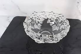 Vintage Mikasa Carmen Satiniert Crystal Bowl | eBay