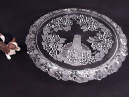 Vintage Mikasa Walther Crystal Cake Stand Made in W. Germany ...