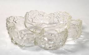 Vintage Mikasa Walther Crystal West Germany Translucent 2D ...