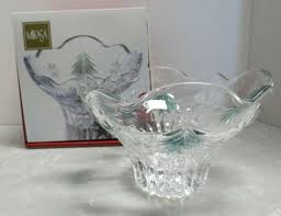 Mikasa Christmas Night Green WY602/210 6" Footed Bowl in ...