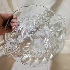 Silver City Glass | Dining | Vtg Silver City Glass Flanders ...