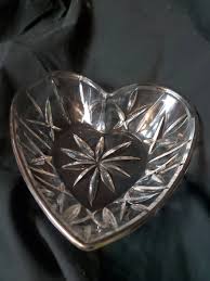 Gorham Lady Anne Crystal Heart Dish | eBay