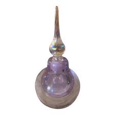 1980s Vandermark P14n Purple Iridescent Perfume Bottle ...