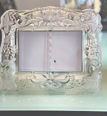 Mikasa Lead Crystal Double Picture Frame 11" x 9 1/2" for 3 ...
