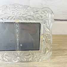 Mikasa Lead Crystal Double Picture Frame 11" x 9 1/2" for 3 ...
