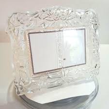 Mikasa Crystal Duet Tabletop Picture Frame for 3 X 5 ...