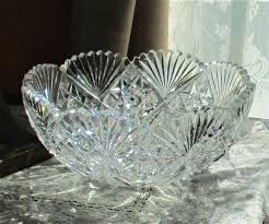 Hawkes American Brilliant Cut Glass Bowl, Venetian Pattern ...