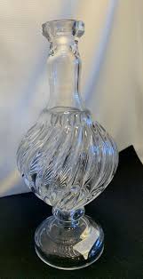 Antique Style Decanter Mikasa Portugal Glass Swirl No Stopper | eBay