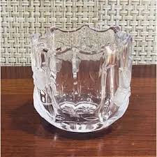 Mikasa | Holiday | 2xhpvtg Festive Poinsettia Glass Candle Holder By Mikasa Votive Or Tea Ligh | Poshmark