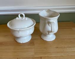 Mikasa French Countryside Sugar Bowl and Creamer - Etsy