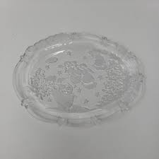 Mikasa Holiday Lights Clear Glass Frosted Christmas Angels ...