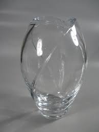 Vintage Heavy 10-3/4" Crystal Vase | eBay
