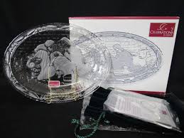 Mikasa Rejoice Crystal Celebrations Nativity 9" Plaque, Plate ...